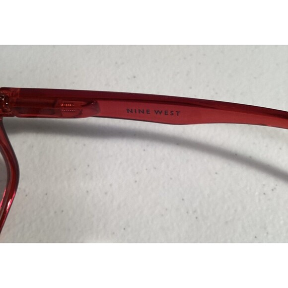 Nine West NS 1216 1013618-250 Red Full Rim Eyeglasses Frame *FRAMES ONLY* - Picture 4 of 5